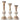 Whitewashed Carved Mango Wood Candleholder