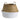Yaya Two-Tone Natural Basket 20"x 13"