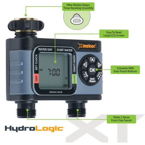HydroLogic® 2-Zone Digital Water Timer