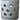 Fan Orchid Pot Glossy Glaze Grey - 6 inch