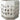 Cadence Orchid Pot White - 6 inch