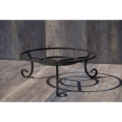 Double Ring Iron Stand, - 15" X 12"