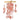 Mini Capiz Chime - Coral
