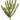 Faux Soft Touch Donkey Tail Pick Green/Burgundy - 13 inch