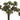 Faux Sedum Pick with Green/Burgundy - 5 inch