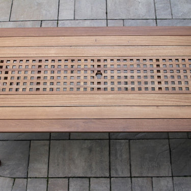 Checkerboard Eucalyptus Rectangle Dining Table