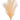 Faux Plume Spray Peach - 28 inch