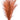 Faux Plume Spray Dark Rose - 28 inch