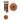 Woodstock Habitats Chime - Teak, Dragonfly