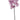 Faux Phalaenopsis Orchid Spray Two Tone Violet - 42 inch
