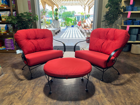 Brantley 3 piece Seating Group - Red