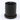 Cylinder Pot With Detached Saucers, Matte Cool Grey - 3" X 3"