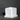 Cube Pot With Detached Saucers, Matte White - 2.5" X 2.5"