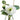 Faux Ranunculus & Eucalyptus in Glass Vase Cream - 5.5 inch