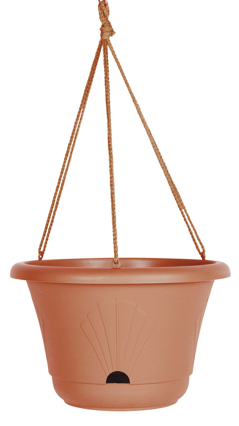 Bloem Hanging Basket Terra Cotta Plastic - 13 inch