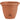 Bloem Lucca Planter Terra Cotta Plastic - 14 inch