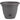 Bloem Lucca Planter Charcoal Plastic - 14 inch