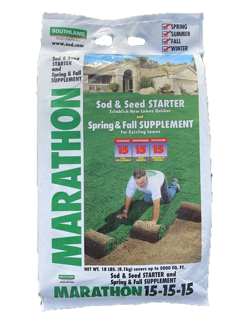 Marathon Starter Fertilizer 15-15-15 - 18 Lb