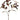 Faux Coleus Spray Purple/Green - 31 inch