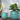 Zinnia Planter, Matte Turquoise - 15.5: X 15"