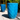Medium High Diamond Planter, Falling Aqua - 18" X 26"