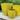 Laguna Square Planter, Atomic Yellow - 9" X 11"