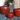 Good Earth Drum Planter, Tropical Red - 16.5" X 12"