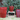 Good Earth Tall Tappered Planter, Tropical Red - 11" X 13.5"