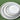 Round White Saucer, White - 18"