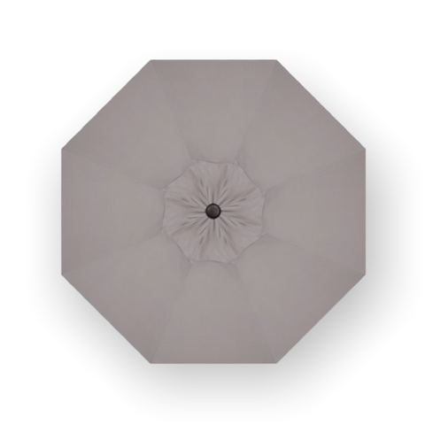 9' Push Button Tilt Umbrella, Black Frame - Boulder