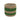 Seagrass Green Striped Basket