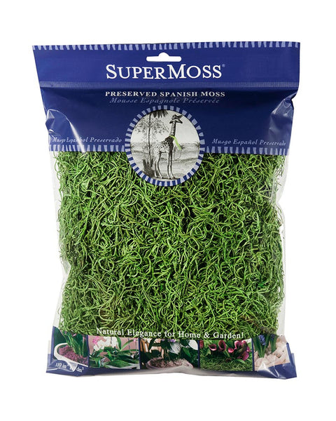 SuperMoss Spanish Moss Preserved Grass - 4oz
