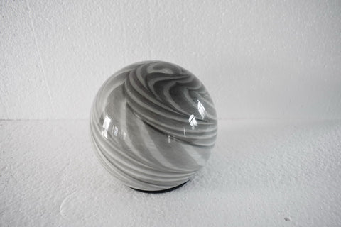 Glazed Ceramic Solar Glass Orb Strata - 5 inch