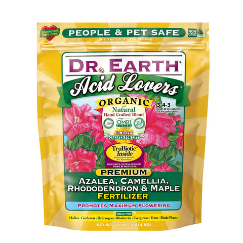 Dr. Earth Acid Lovers Azalea, Camelia, Rhododendron Fertilizer - 4 Lb