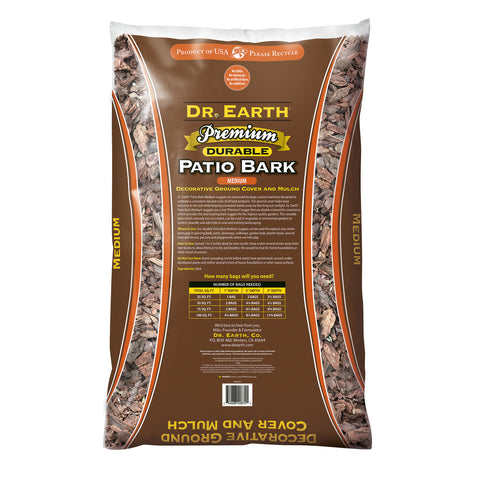 Dr. Earth Medium Deco Bark Nuggets - 2.0 cf