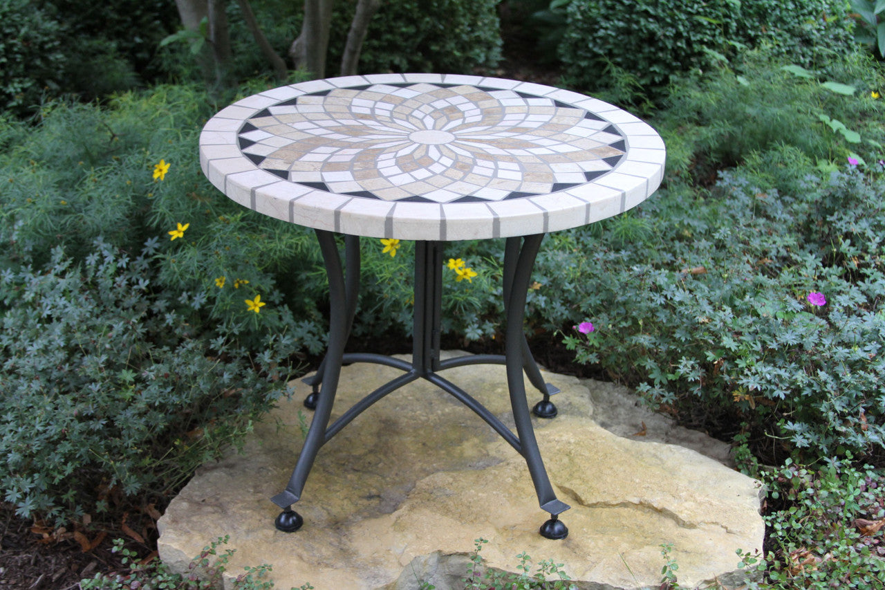 Spanish Marble Accent Table - Thumbnail 3