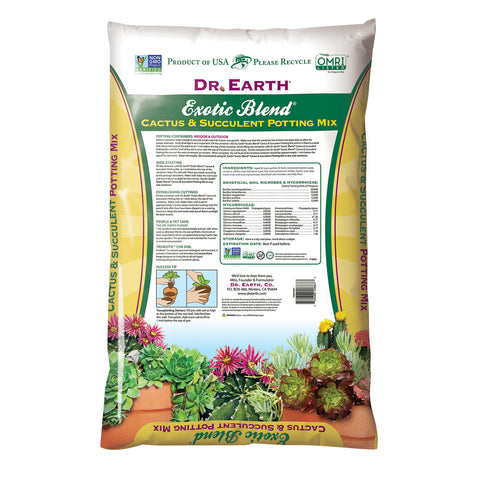 Dr. Earth Cactus & Succulent Potting Mix - 20 qt