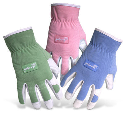 Boss® Ladies' Guardian Angel Goatskin Leather Palm Green/Blue/Pink Gloves