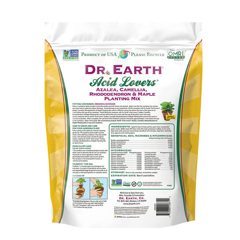 Dr. Earth Acid Lovers Planting Mix  - 8 qt
