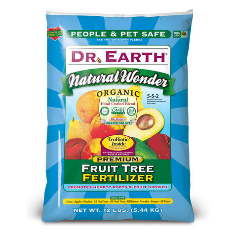 Dr. Earth Natural Wonder Fruit Tree Fertilizer - 12 Lb