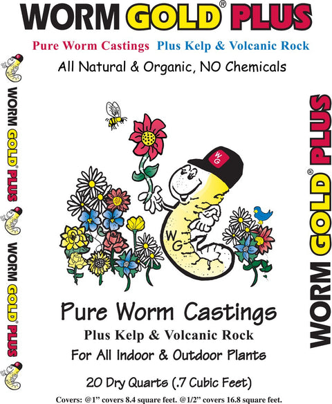 Worm Gold Worm Castings Plus - 8 qt