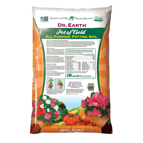 Dr. Earth Pot Of Gold Potting Soil - 20 qt