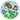 Glass Bird Bath, Busy Bee Days - 18 inch