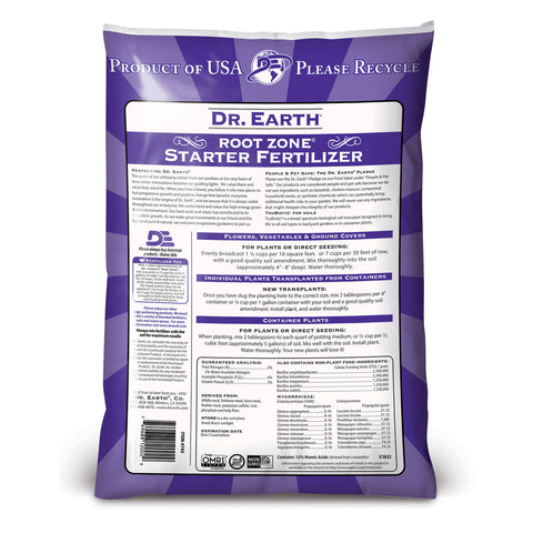 Dr. Earth Root Zone Starter Fertilizer - 12 Lb