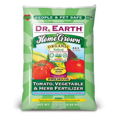 Dr. Earth Home Grown Tomato, Vegetable & Herb Fertilizer - 12 lb