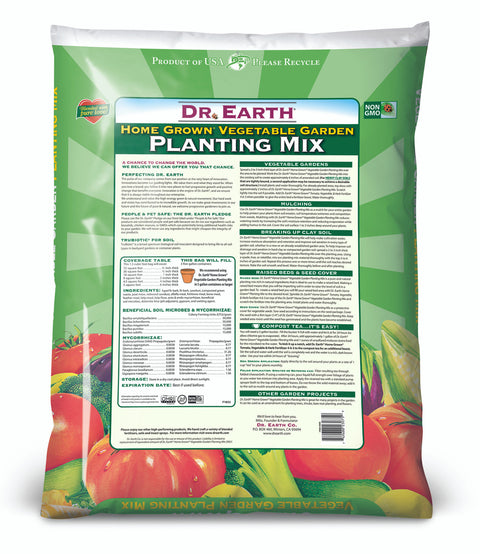 Dr. Earth Home Grown Vegetable Planting Mix - 1.5 cf