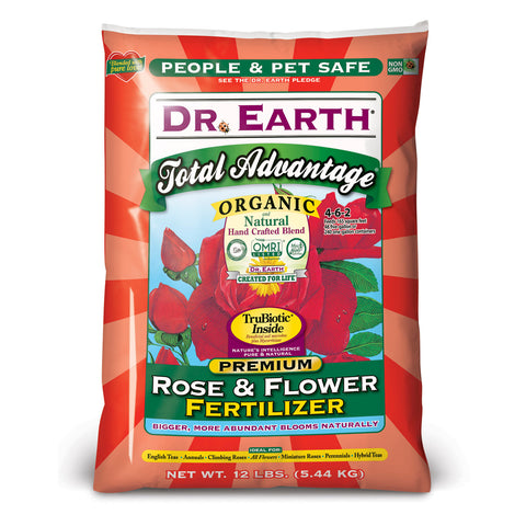 Dr. Earth Total Advantage Rose and Flower Fertilizer - 12 Lb