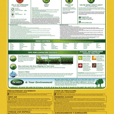 Scotts 5M Turf Builder Weed and Feed - 14.29 Lb