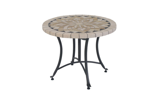 Spanish Marble 24" Accent Table