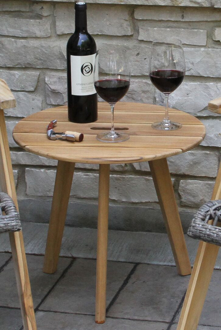 Teak Accent Table - Thumbnail 2